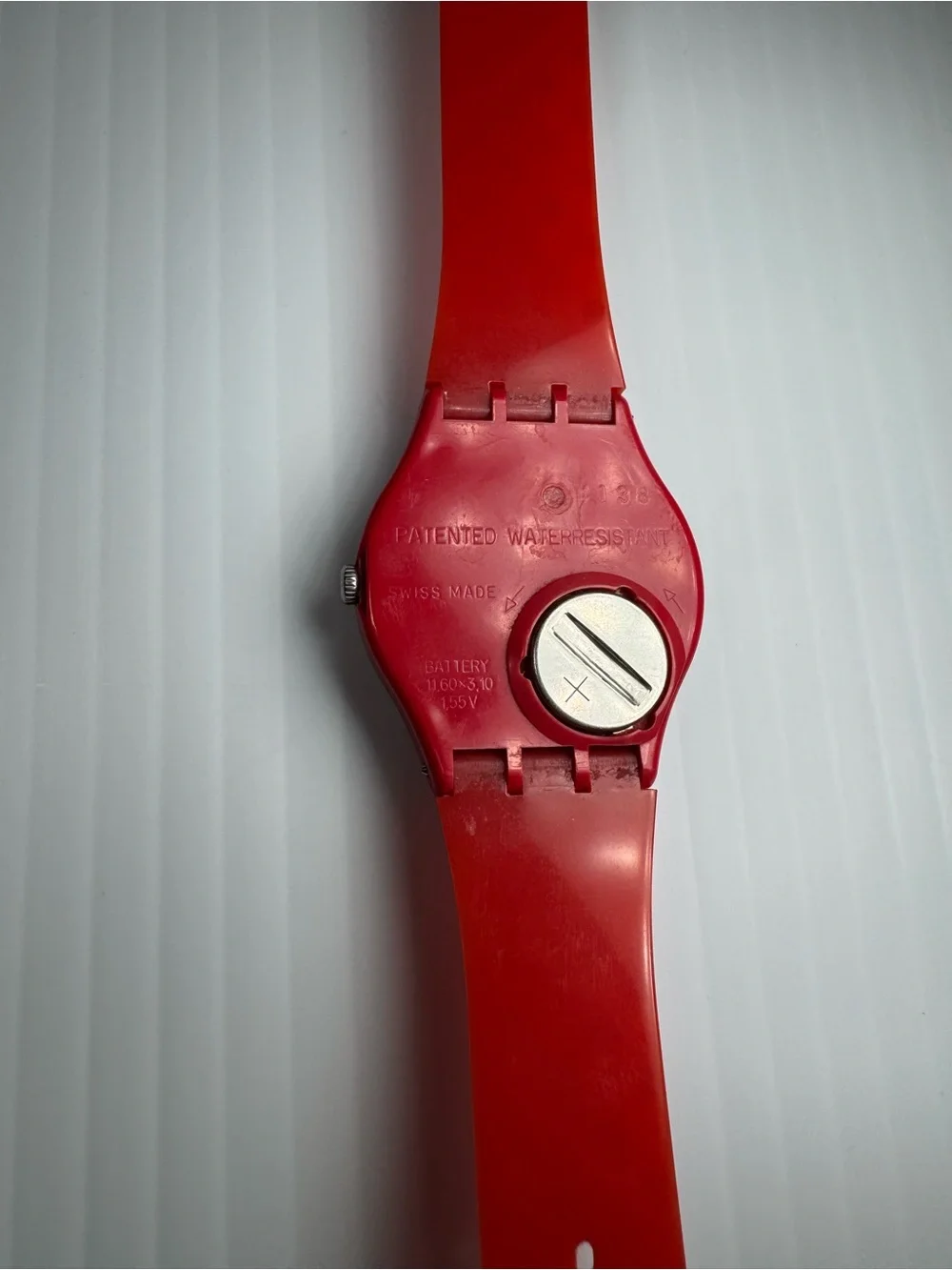 Swatch Watch “Berry Dots” 35mm evokes Minnie Mouse / Disney aesthetic